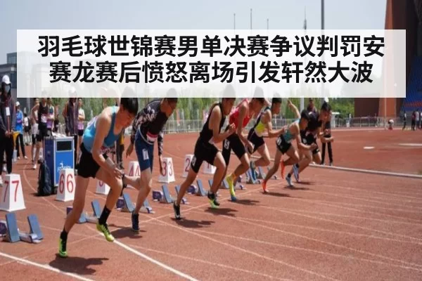 羽毛球世锦赛男单决赛争议判罚安赛龙赛后愤怒离场引发轩然大波